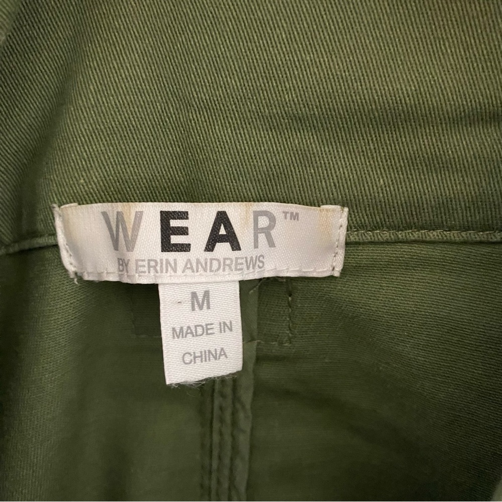WEAR by Erin Andrews Tampa Bay Buccaneers Army Jacket - Picture 3 of 5